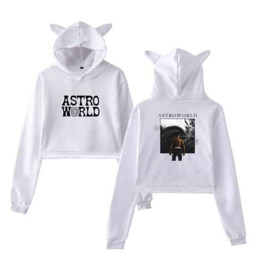 Travis Scott Cropped Hoodie #3